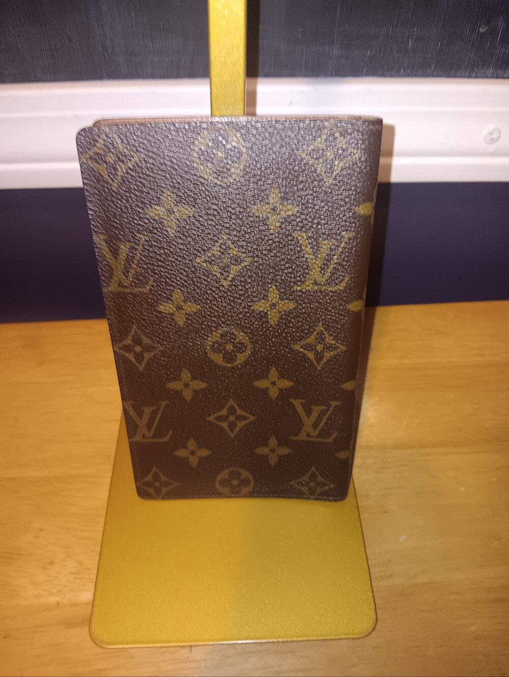 Louis Vuitton Monogram Brown Canvas Passport Cover